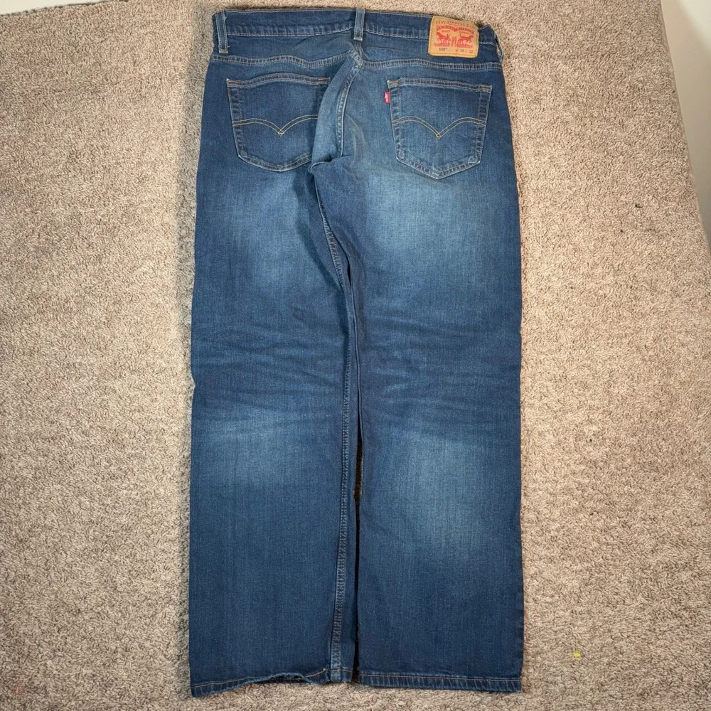 Levi's Jeans 559 Relaxed Straight Leg‎ Dark Wash Denim Pants 40x32